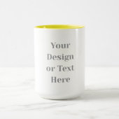 Customizable Your Design or Text Here Personalized Tasse (Zentrum)