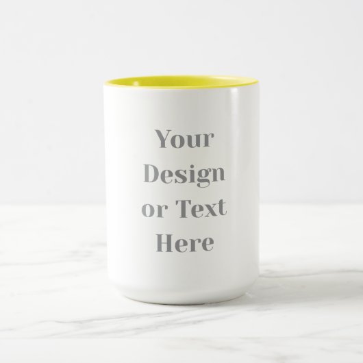 Customizable Your Design or Text Here Personalized Tasse (Zentrum)