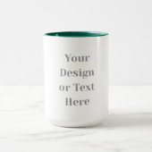 Customizable Your Design or Text Here Personalized Tasse (Zentrum)