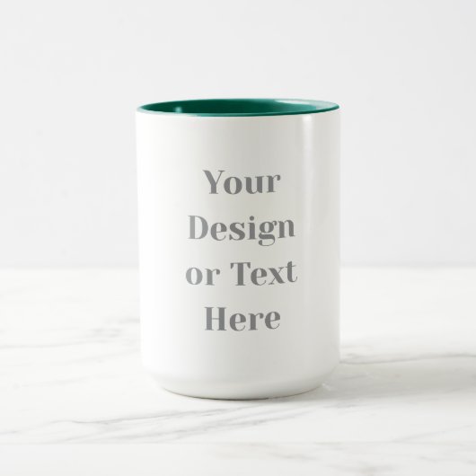 Customizable Your Design or Text Here Personalized Tasse (Zentrum)