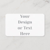 Customizable Your Design or Text Here Personalized Terminkarte (Vorderseite)