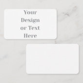 Customizable Your Design or Text Here Personalized Terminkarte (Vorne/Hinten)