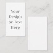Customizable Your Design or Text Here Personalized Terminkarte (Vorne/Hinten)