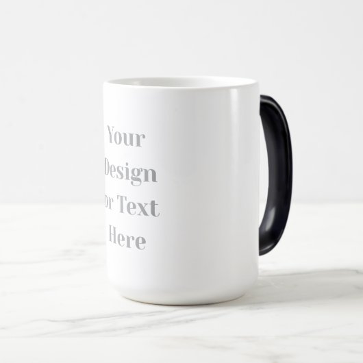 Customizable Your Design or Text Here Personalized Verwandlungstasse (VorderseiteRechts)