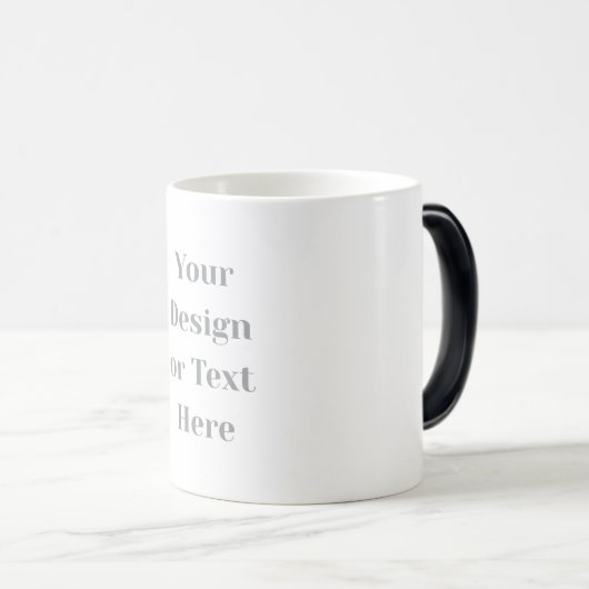 Customizable Your Design or Text Here Personalized Verwandlungstasse (VorderseiteRechts)