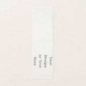 Customizable Your Design or Text Here Personalized Visitenkarten (Außenseite Aufgefaltet)