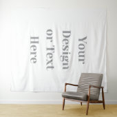 Customizable Your Design or Text Here Personalized Wandteppich (Beispiel (Horizontal))