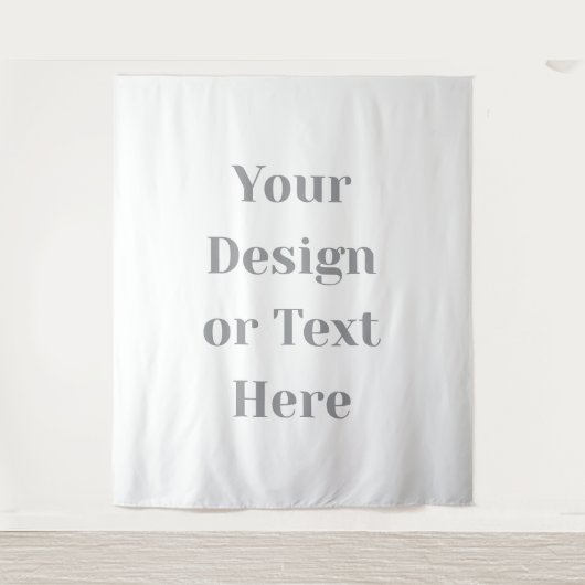 Customizable Your Design or Text Here Personalized Wandteppich (Vorderseite)