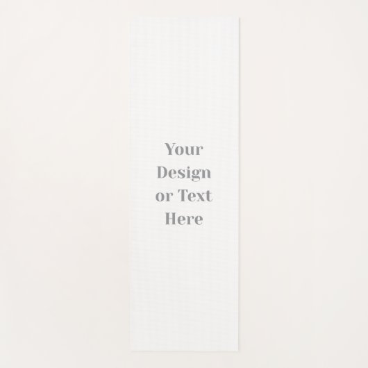 Customizable Your Design or Text Here Personalized Yogamatte (Vorderseite)