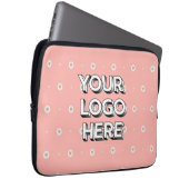 Customizable Your Logo Here Laptopschutzhülle (Vorne Rechts)