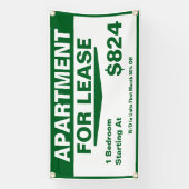 Customize 1 2 3 Bedroom Apartments For Lease Banner (Vertikal)