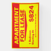 Customize 1 2 3 Bedroom Apartments For Lease Large Banner (Vertikal)