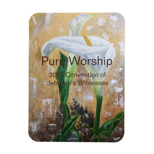 Customize 2025 JW Convention Magnet (Vertikal)