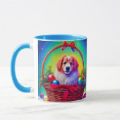 Customize 2026 Cutest Loyal Christmas Dog Tasse (Links)