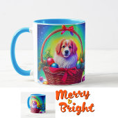Customize 2026 Cutest Loyal Christmas Dog  Tasse