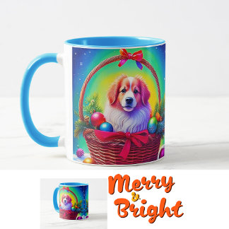 Customize 2026 Cutest Loyal Christmas Dog Tasse