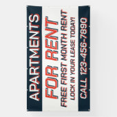 Customize Apartments For Rent or Lease  Banner (Vertikal)