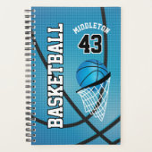 Customize Basketball - Blue  Planer (Vorderseite)