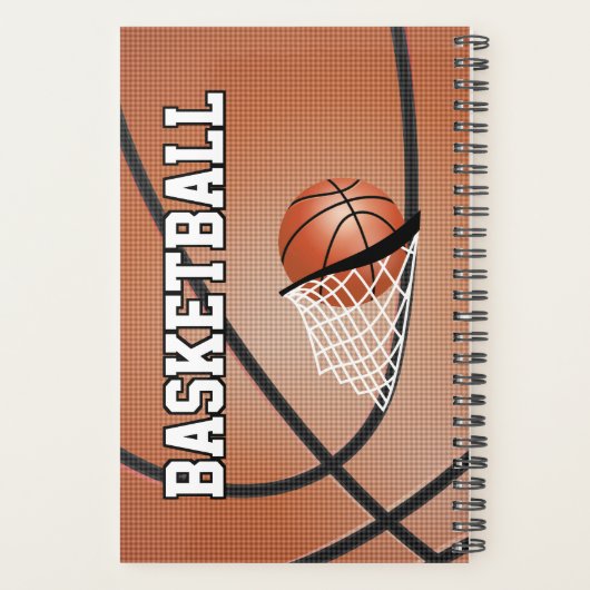 Customize Basketball Game - Brown Planer (Rückseite)