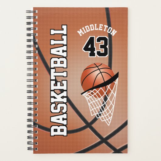 Customize Basketball Game - Brown Planer (Vorderseite)