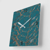 Customize beautiful wall clock  quadratische wanduhr (Winkel)