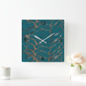 Customize beautiful wall clock  quadratische wanduhr (Zuhause)