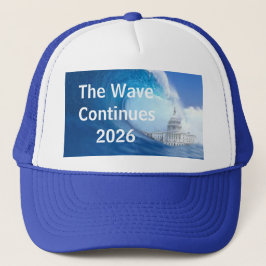 Customize Blue Wave Election 2026 Truckerkappe