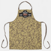 Customize Butcher Shop Brown Hog Brown Camo Schürze (Vorderseite)
