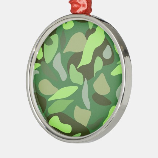 Customize Camouflage Ornament Aus Metall (Links)