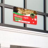 Customize Christmas Lights Decorations Installed Banner (Äußeres Gebäude)