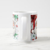 Customize Christmas mug gift Jumbo-Tasse (Rückseite)