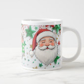 Customize Christmas mug gift Jumbo-Tasse (Rechts)