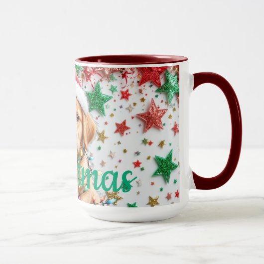 Customize Christmas mug Tasse (Rechts)