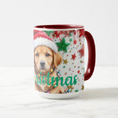 Customize Christmas mug  Tasse (VorderseiteRechts)