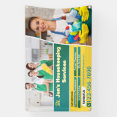 Customize Commercial Residential Cleaning Services Banner (Vertikal)