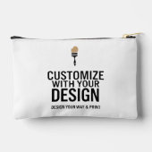 Customize Company Branded Custom Personalized  Zubehörtasche (Rückseite)