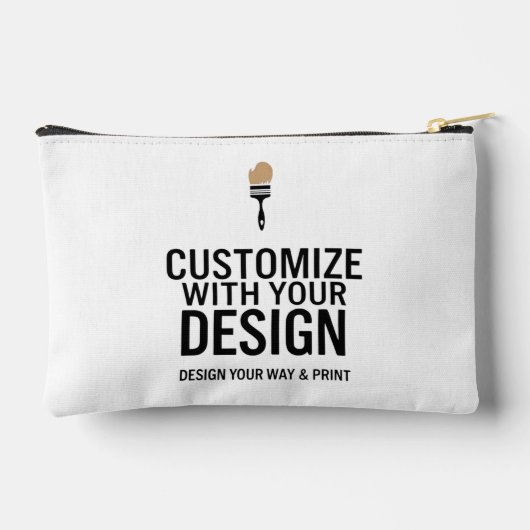 Customize Company Branded Custom Personalized  Zubehörtasche (Rückseite)