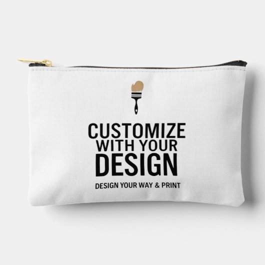 Customize Company Branded Custom Personalized  Zubehörtasche (Vorderseite)