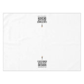 Customize Design Business Promotional Tablecloth Tischdecke (Vorderseite (Horizontal))