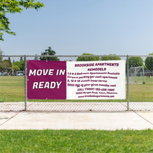 Customize Detailed Apartments For Rent Move In Rea Banner (InSitu)