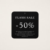 Customize Discount Sale Clothing Hang Tag (Vorderseite)