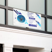 Customize Drone Services Business Promotional  Banner (Äußeres Gebäude)