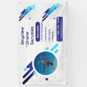 Customize Drone Services Business Promotional  Banner (Vertikal)