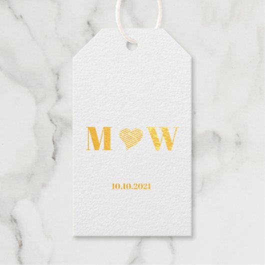 Customize Ehepaar A Loves B red heart Geschenkanhänger (Vorderseite)