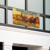 Customize Farm Fall Harvest Horse Drawn Wagon Ride Banner (Äußeres Gebäude)