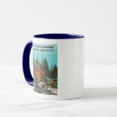 Customize Firewood Service Business Promotional Tasse (Vorderseite Links)