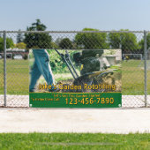 Customize Garden Rototilling Service Business Banner (Insitu)