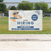 Customize Generic Now Hiring Auto Mechanic Banner (Insitu)