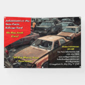 Customize Generic U Pic Em Auto Parts Scrap Yard  Banner (Horizontal)