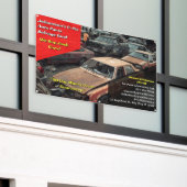 Customize Generic U Pic Em Auto Parts Scrap Yard  Banner (Äußeres Gebäude)